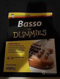 Libro Basso for Dummies, Hoepli, suonare il basso