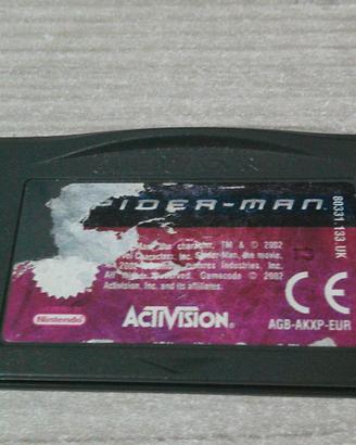 Gioco Spider-Man (2002) per Nintendo Game Boy Adva