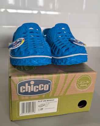 chicco slip on mango blu 27
