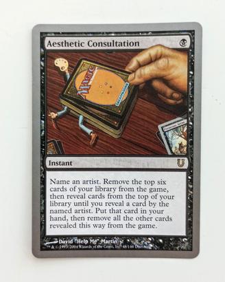 1 x "Aesthetic consultation" rara vintage ENG #48