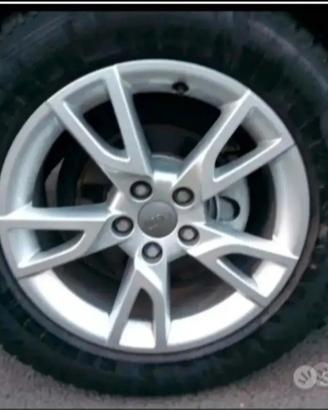 cerchi più gomme 17 per  audi 