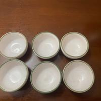 Set 6 Ciotole Ceramica Aperitivo