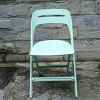 Sedie Calligaris pieghevoli plastica acquamarina