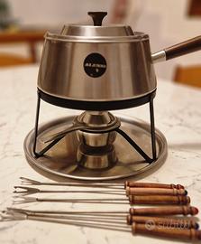Set fonduta Alessi Vintage anni 70/80 (Mod.2200)