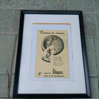 quadro con cornice Vespa