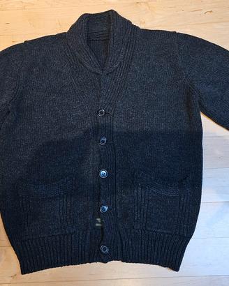 Cardigan Uomo Nero Härtlein by John Ashfield  XL