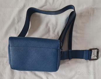 Borsa pochette monospalla o vita, in pelle  NUOVA