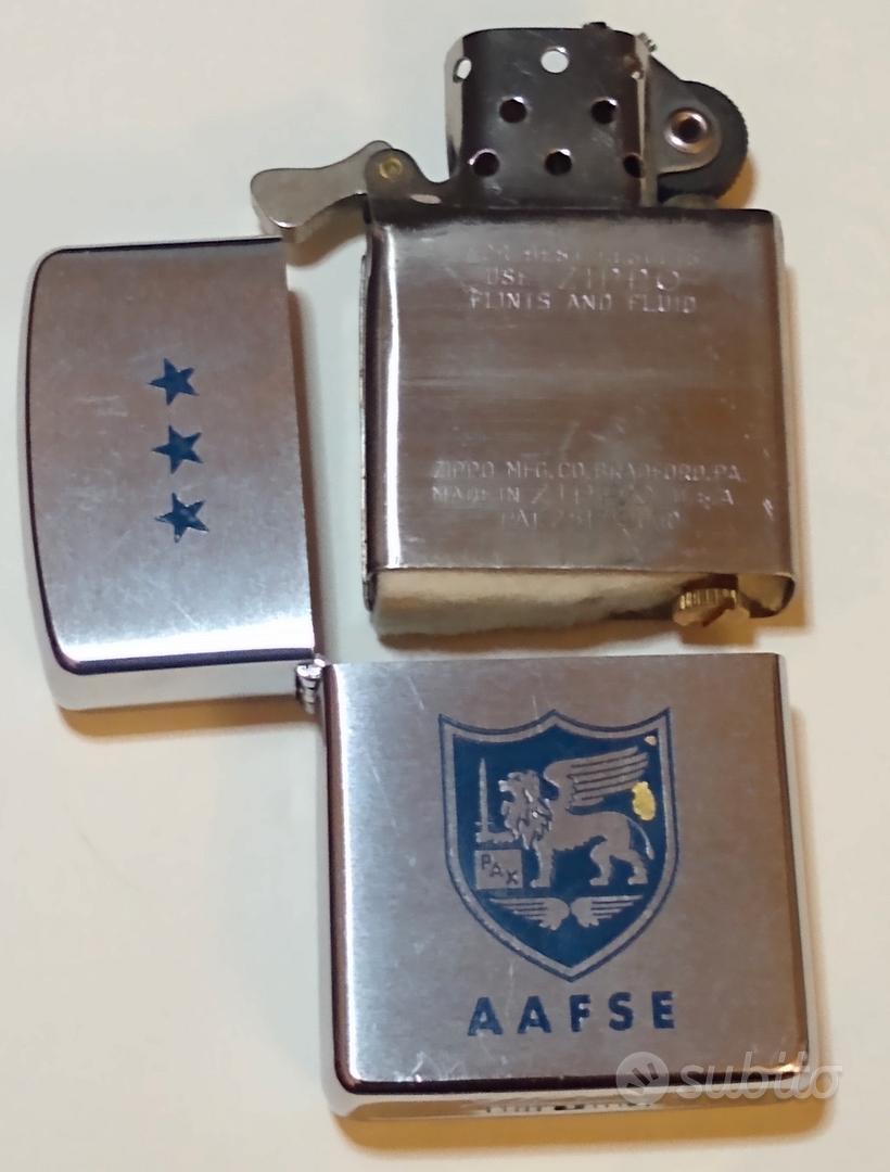 accendino ZIPPO ORIGINALE CON LOGO MILITARE - Collezionismo In vendita a  Roma