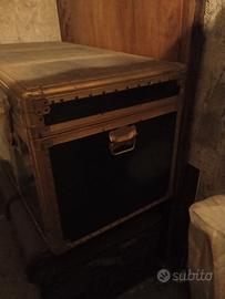 Baule verde vintage