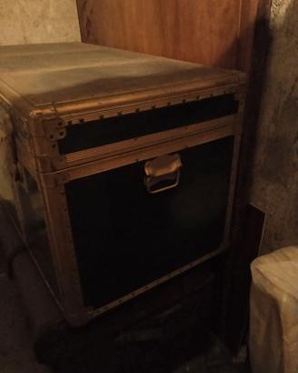 Baule verde vintage