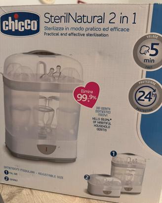 Sterilizzatore Chicco SterilNatural 2 in 1