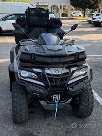 Quad Cforce 1000 Overland targa bianca