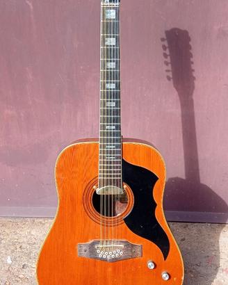 Chitarra Eko Ranger 12 corde vintage anni 70