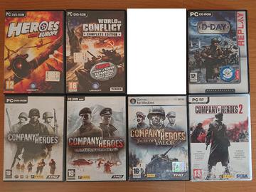 Lotto Company of Heroes + altro PC ITA