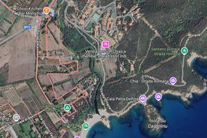 Terreno esclusivo con vista mare e Torre Chia