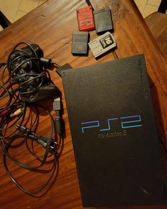 Lotto PlayStation 2 + controller+4 Memory+ 14 
