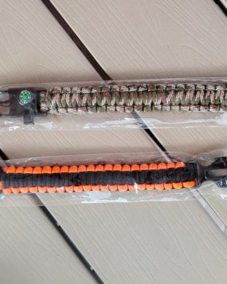 Braccialetti sopravvivenza 