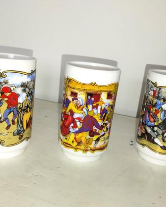 set 3 boccali birra