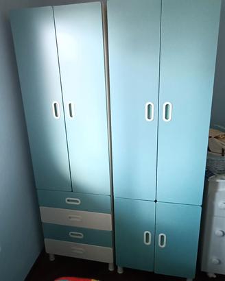 2 armadi ikea bambini