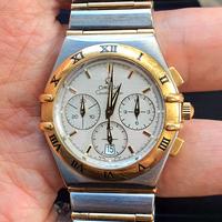 Omega Constellation Chrono oro acciaio