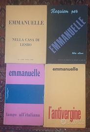 Lotto di 4 volumi serie Emmanuelle '60 '70 Requiem