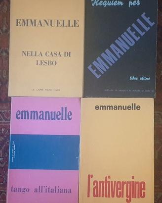 Lotto di 4 volumi serie Emmanuelle '60 '70 Requiem