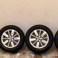 Cerchi Lega 15 Originali VW Golf 5-6-7-8 + gomme