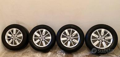 Cerchi Lega 15 Originali VW Golf 5-6-7-8 + gomme