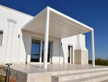 Pergola con TELO TESO mt.3x3 in alluminio
