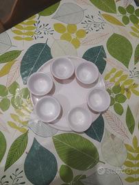 Set  Pinzimoni in terracotta 