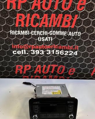 AUDI TT Serie (8J3) (06>14) AUTORADIO 8J0035186M C