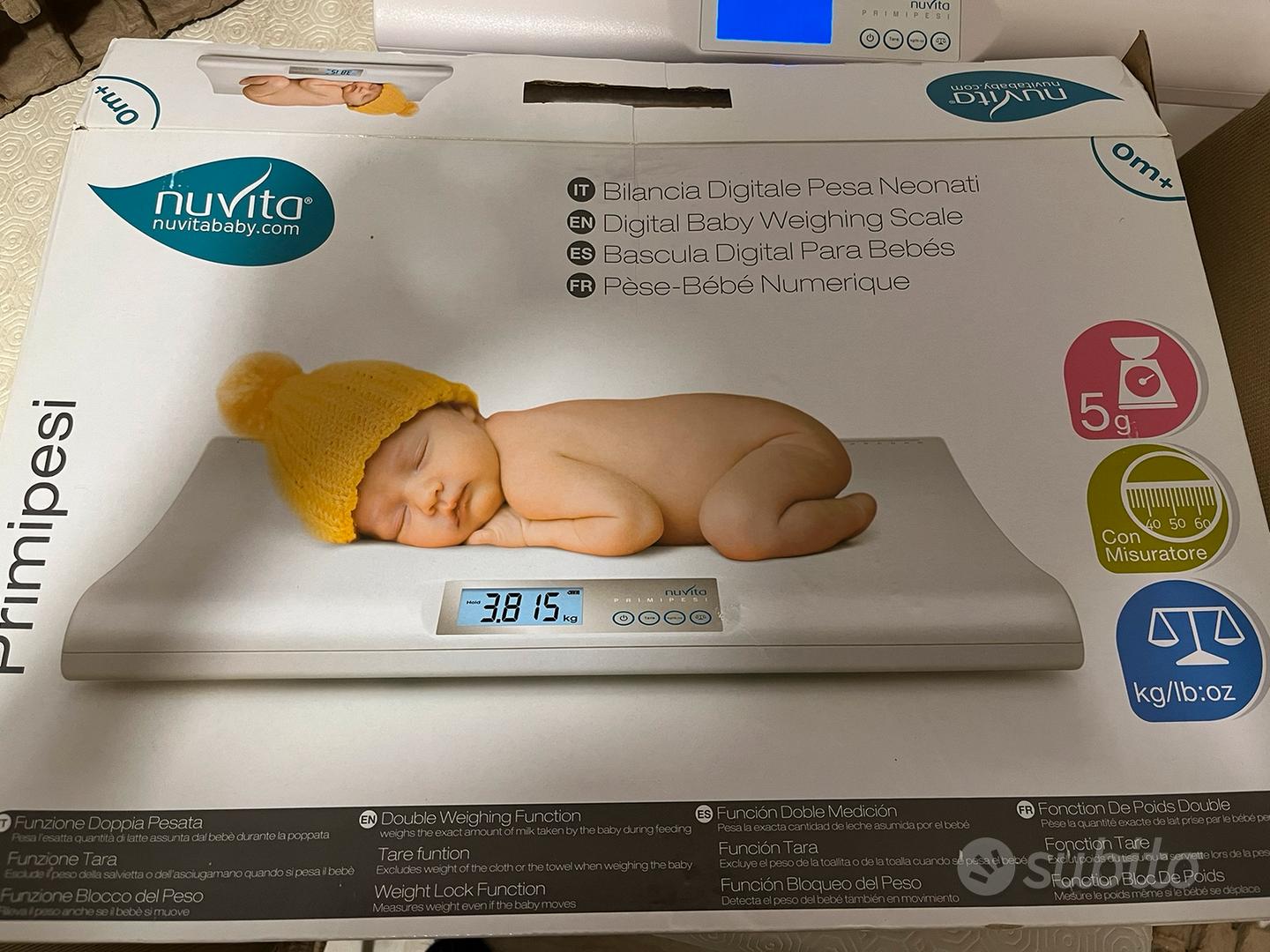 Bilancia per neonati PRIMIPESI - Nuvita Baby 