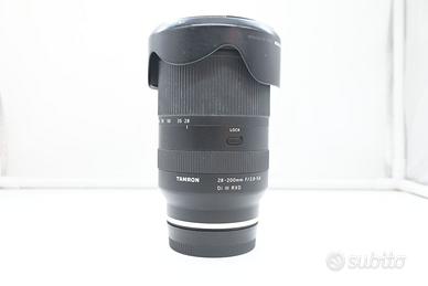 Tamron 28-200mm F/2.8-5.6 Di III RXD X Sony E 