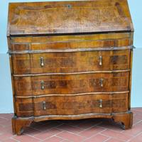 Mobile Ribalta antica lastronata in noce