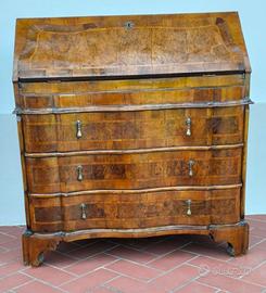 Mobile Ribalta antica lastronata in noce