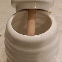 vasetto per miele in ceramica con servimiele 