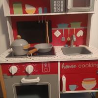 Cucina giocattolo in legno Wood 'n Play Completa