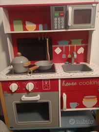 Cucina giocattolo in legno Wood 'n Play Completa