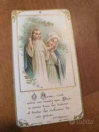 Santino francese 1948 Madonna Vergine Santa