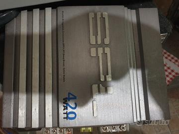 amplificatore più sub auto