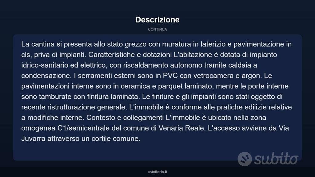 Appartamento – Venaria Reale, Centro, Altessano - Vista 4
