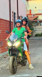 versys 650 con bauletto kawasaki