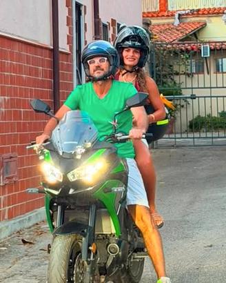versys 650 con bauletto kawasaki