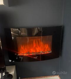 Caminetto elettrico con pompa di calore