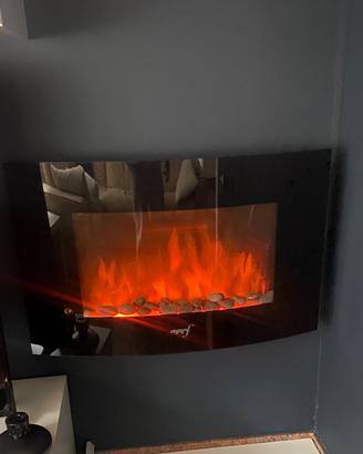 Caminetto elettrico con pompa di calore