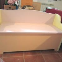 Cassapanca in legno massello