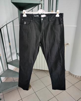 jeans leggero us polo Assn nero tg 50,100% cotone 