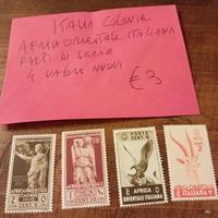 Francobolli delle colonie italiane 