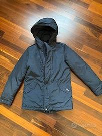 Giaccone nero Woolrich 12 anni