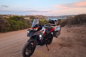 Benelli trk 702 X tris valigie bauletti